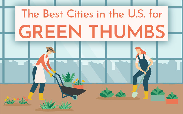The Best Cities in the U.S. for Green Thumbs