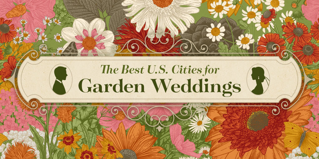The Best U.S. Cities to Host a Garden Wedding
